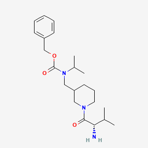 [1-((S)-2-Amino-3-methyl-butyryl)-piperidin-3-ylmethyl]-isopropyl-carbamic acid benzyl ester - 