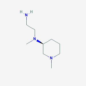 (S)-N1-Methyl-N1-(1-methylpiperidin-3-yl)ethane-1,2-diamine - 