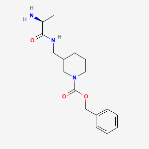 3-[((S)-2-Amino-propionylamino)-methyl]-piperidine-1-carboxylic acid benzyl ester - 