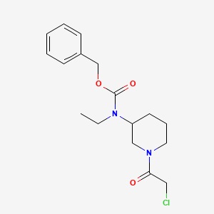 [1-(2-Chloro-acetyl)-piperidin-3-yl]-ethyl-carbamic acid benzyl ester - 