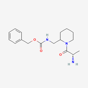 [1-((S)-2-Amino-propionyl)-piperidin-2-ylmethyl]-carbamic acid benzyl ester - 