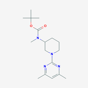 [1-(4,6-Dimethyl-pyrimidin-2-yl)-piperidin-3-yl]-methyl-carbamic acid tert-butyl ester - 