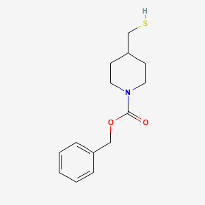 4-Mercaptomethyl-piperidine-1-carboxylic acid benzyl ester - 