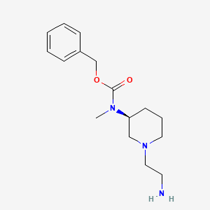 [(S)-1-(2-Amino-ethyl)-piperidin-3-yl]-methyl-carbamic acid benzyl ester - 
