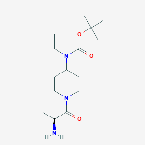 [1-((S)-2-Amino-propionyl)-piperidin-4-yl]-ethyl-carbamic acid tert-butyl ester - 