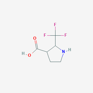 2-Trifluoromethyl-pyrrolidine-3-carboxylic acid - 
