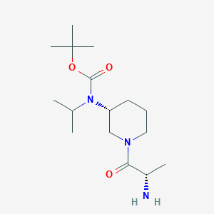 [(R)-1-((S)-2-Amino-propionyl)-piperidin-3-yl]-isopropyl-carbamic acid tert-butyl ester - 
