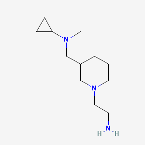 [1-(2-Amino-ethyl)-piperidin-3-ylmethyl]-cyclopropyl-methyl-amine - 