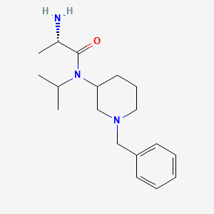 (S)-2-Amino-N-(1-benzyl-piperidin-3-yl)-N-isopropyl-propionamide - 
