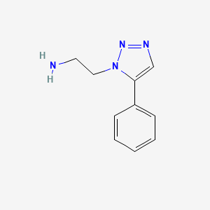 2-(5-PHENYL-[1,2,3]TRIAZOL-1-YL)-ETHYLAMINE - 1187927-22-5