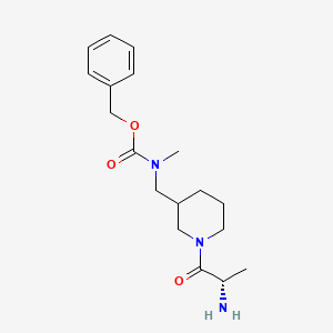 [1-((S)-2-Amino-propionyl)-piperidin-3-ylmethyl]-methyl-carbamic acid benzyl ester - 