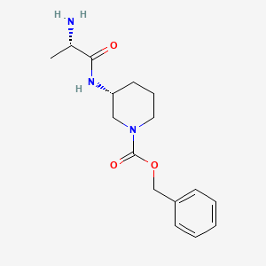 (R)-3-((S)-2-Amino-propionylamino)-piperidine-1-carboxylic acid benzyl ester - 