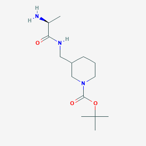 3-[((S)-2-Amino-propionylamino)-methyl]-piperidine-1-carboxylic acid tert-butyl ester - 