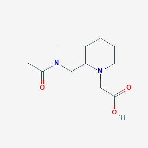 {2-[(Acetyl-methyl-amino)-methyl]-piperidin-1-yl}-acetic acid - 