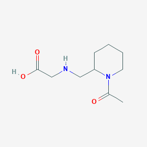 [(1-Acetyl-piperidin-2-ylmethyl)-amino]-acetic acid - 