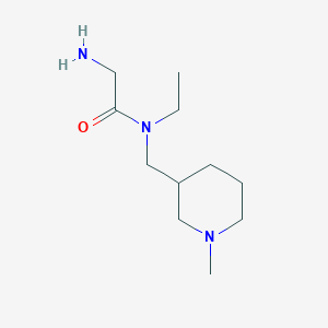 2-Amino-N-ethyl-N-(1-methyl-piperidin-3-ylmethyl)-acetamide - 