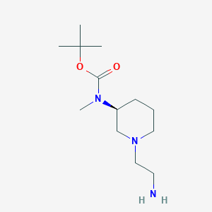 [(S)-1-(2-Amino-ethyl)-piperidin-3-yl]-methyl-carbamic acid tert-butyl ester - 