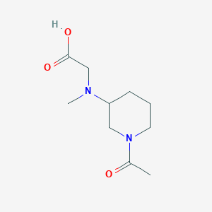 [(1-Acetyl-piperidin-3-yl)-methyl-amino]-acetic acid - 