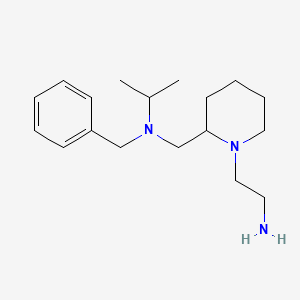 [1-(2-Amino-ethyl)-piperidin-2-ylmethyl]-benzyl-isopropyl-amine - 