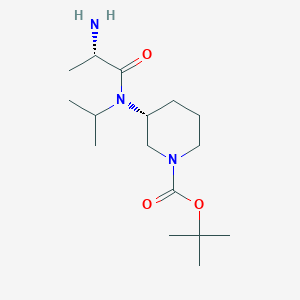 (R)-3-[((S)-2-Amino-propionyl)-isopropyl-amino]-piperidine-1-carboxylic acid tert-butyl ester - 
