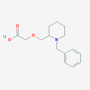 (1-Benzyl-piperidin-2-ylmethoxy)-acetic acid - 