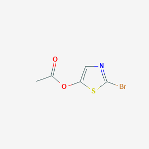 (2-Bromo-1,3-thiazol-5-yl) acetate - 