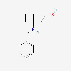 2-(1-(Benzylamino)cyclobutyl)ethanol - 
