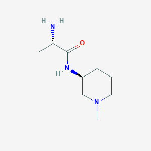 (S)-2-Amino-N-((S)-1-methyl-piperidin-3-yl)-propionamide - 