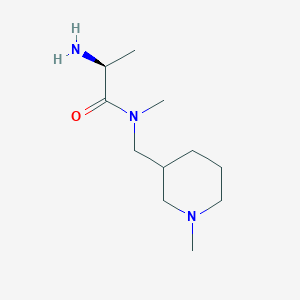 (S)-2-Amino-N-methyl-N-(1-methyl-piperidin-3-ylmethyl)-propionamide - 