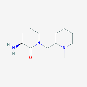 (S)-2-Amino-N-ethyl-N-(1-methyl-piperidin-2-ylmethyl)-propionamide - 