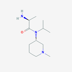 (S)-2-Amino-N-isopropyl-N-((S)-1-methyl-piperidin-3-yl)-propionamide - 