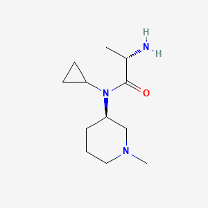 (S)-2-Amino-N-cyclopropyl-N-((R)-1-methyl-piperidin-3-yl)-propionamide - 