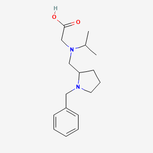 [(1-Benzyl-pyrrolidin-2-ylmethyl)-isopropyl-amino]-acetic acid - 