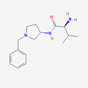 (S)-2-Amino-N-((S)-1-benzyl-pyrrolidin-3-yl)-3-methyl-butyramide - 