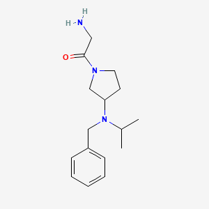 2-Amino-1-[3-(benzyl-isopropyl-amino)-pyrrolidin-1-yl]-ethanone - 