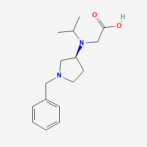 [((S)-1-Benzyl-pyrrolidin-3-yl)-isopropyl-amino]-acetic acid - 