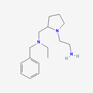 2-{2-[(Benzyl-ethyl-amino)-methyl]-pyrrolidin-1-yl}-ethylamine - 