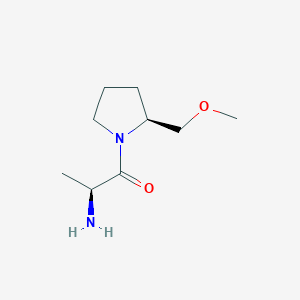 (S)-2-Amino-1-((S)-2-methoxymethyl-pyrrolidin-1-yl)-propan-1-one - 
