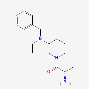 (S)-2-Amino-1-[3-(benzyl-ethyl-amino)-piperidin-1-yl]-propan-1-one - 