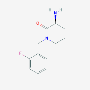 (S)-2-Amino-N-ethyl-N-(2-fluoro-benzyl)-propionamide - 