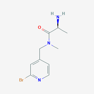 (S)-2-Amino-N-(2-bromo-pyridin-4-ylmethyl)-N-methyl-propionamide - 