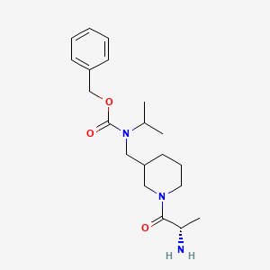 [1-((S)-2-Amino-propionyl)-piperidin-3-ylmethyl]-isopropyl-carbamic acid benzyl ester - 