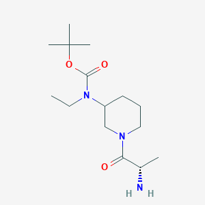 [1-((S)-2-Amino-propionyl)-piperidin-3-yl]-ethyl-carbamic acid tert-butyl ester - 