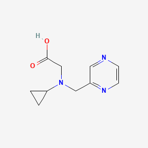 (Cyclopropyl-pyrazin-2-ylmethyl-amino)-acetic acid - 