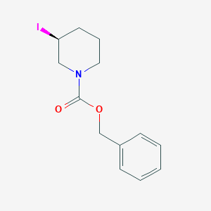 (S)-3-Iodo-piperidine-1-carboxylic acid benzyl ester - 