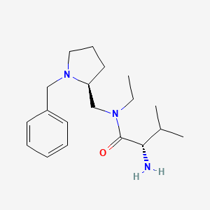 (S)-2-Amino-N-(((S)-1-benzylpyrrolidin-2-yl)methyl)-N-ethyl-3-methylbutanamide - 