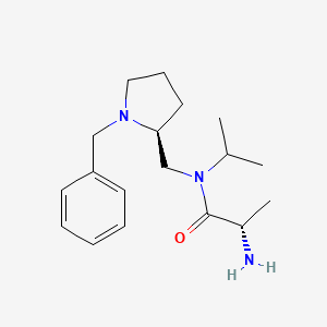 (S)-2-Amino-N-(((S)-1-benzylpyrrolidin-2-yl)methyl)-N-isopropylpropanamide - 