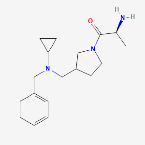 (S)-2-Amino-1-{3-[(benzyl-cyclopropyl-amino)-methyl]-pyrrolidin-1-yl}-propan-1-one - 