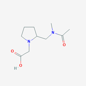 {2-[(Acetyl-methyl-amino)-methyl]-pyrrolidin-1-yl}-acetic acid - 