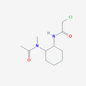 N-[2-(Acetyl-methyl-amino)-cyclohexyl]-2-chloro-acetamide - 